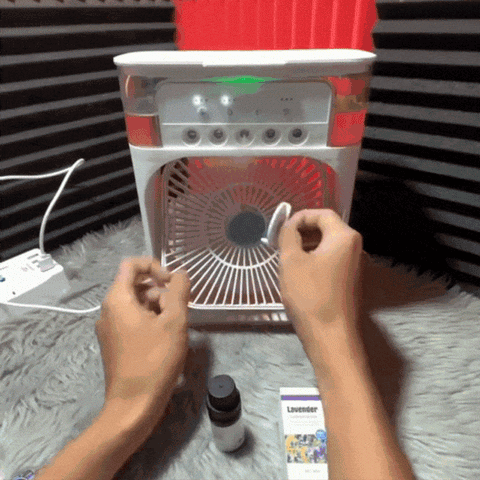 Mini Ice Mist Super Fan Portable | Bowlift