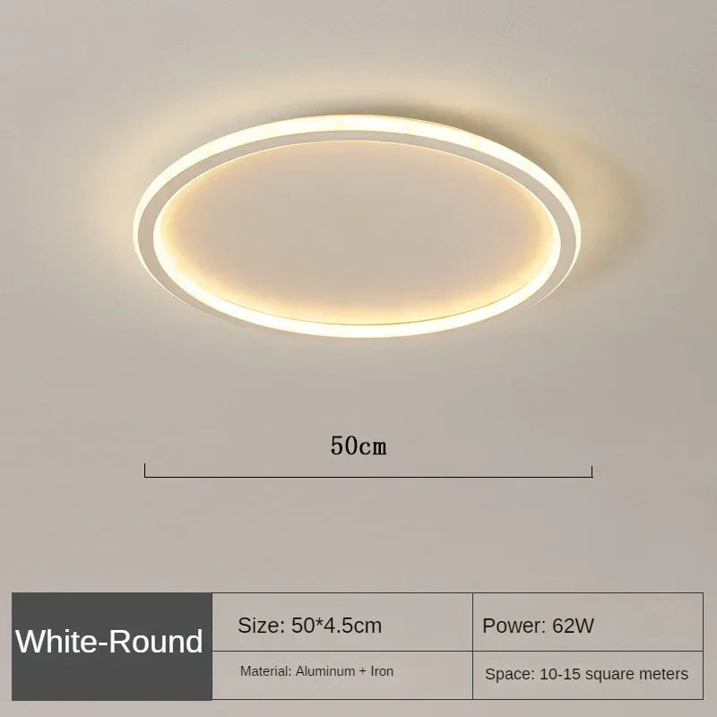 BowLift | Scandinavian Round Ceiling Lamp - NordicGlow