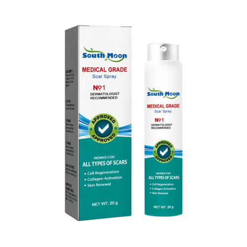 Spray treatment for scar removal