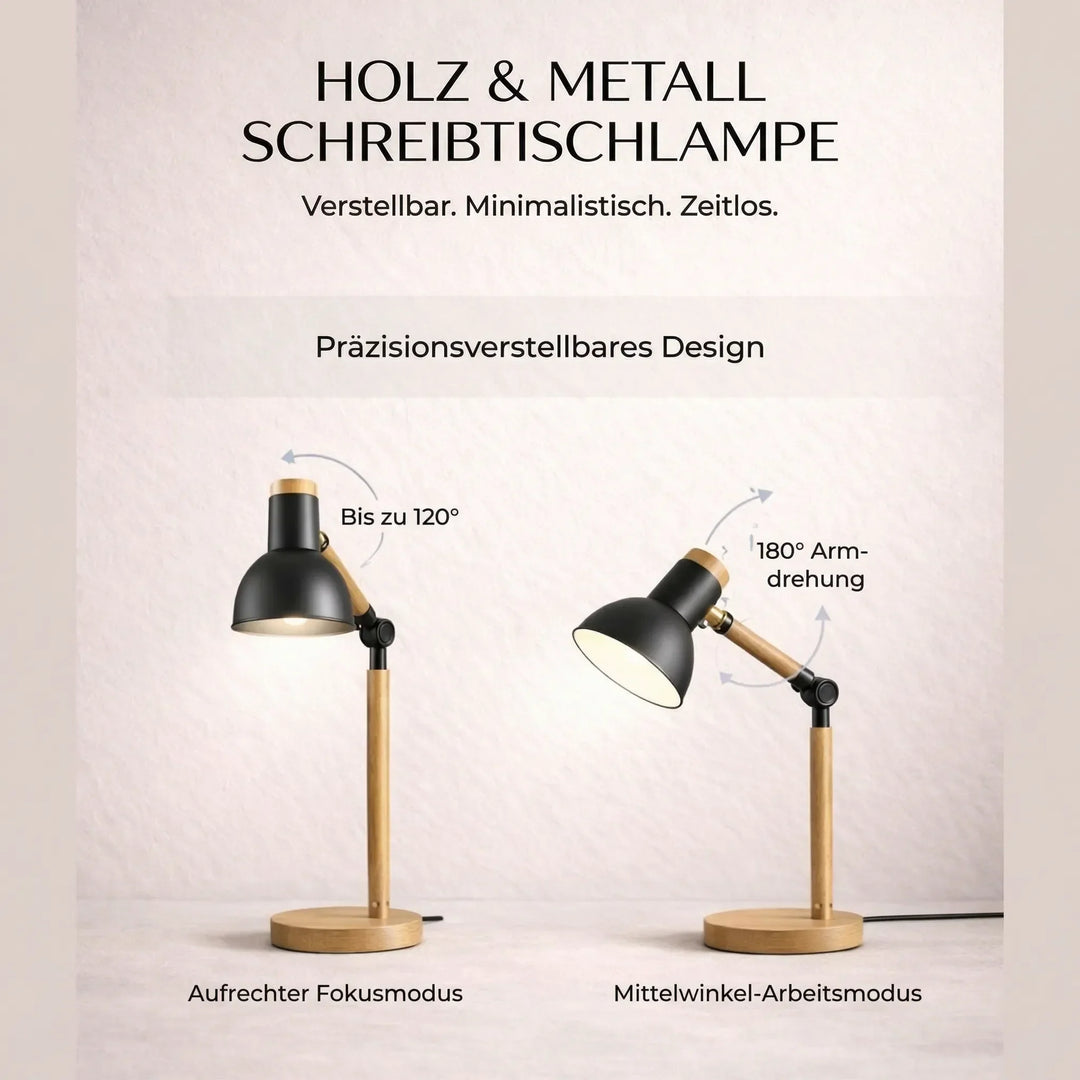 HoutLicht Desk Lamp for Desk | Bowlift