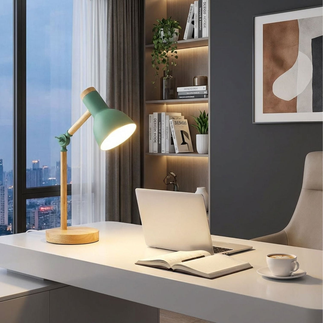 HoutLicht Desk Lamp for Desk | Bowlift