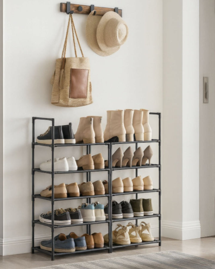 SlimStack Shoe Rack 10 Levels – Space-Saving Storage System | Bowlift