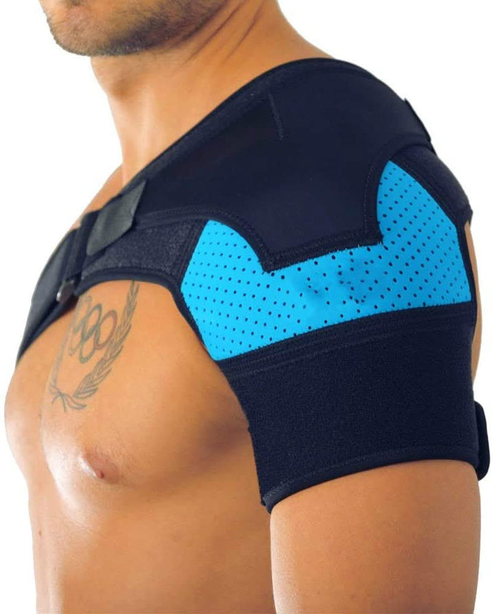 BowLift | Shoulder Brace with Compression Pad – Adjustable Support for Pain Relief