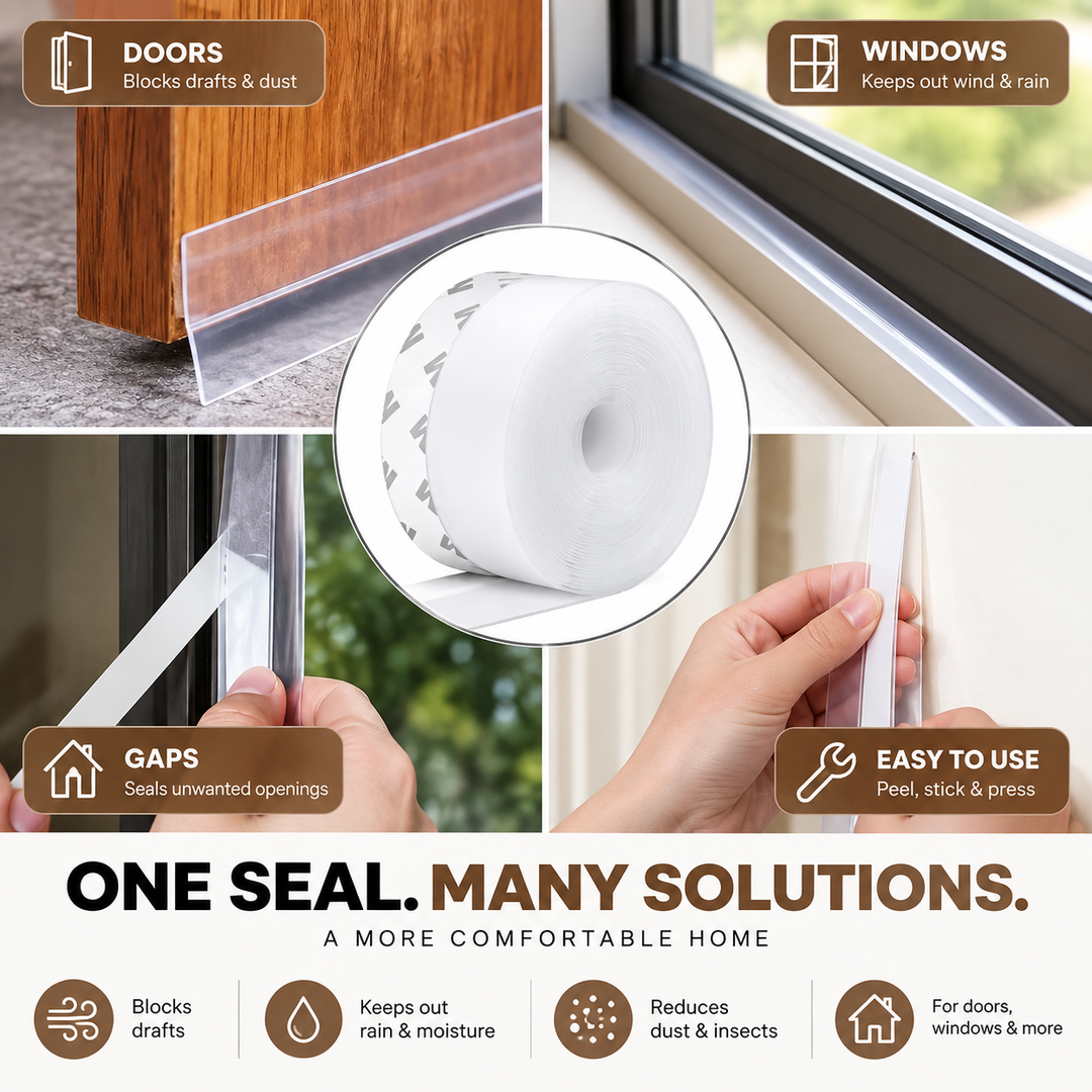 BowLift | Self-Adhesive Door & Window Seal Strip