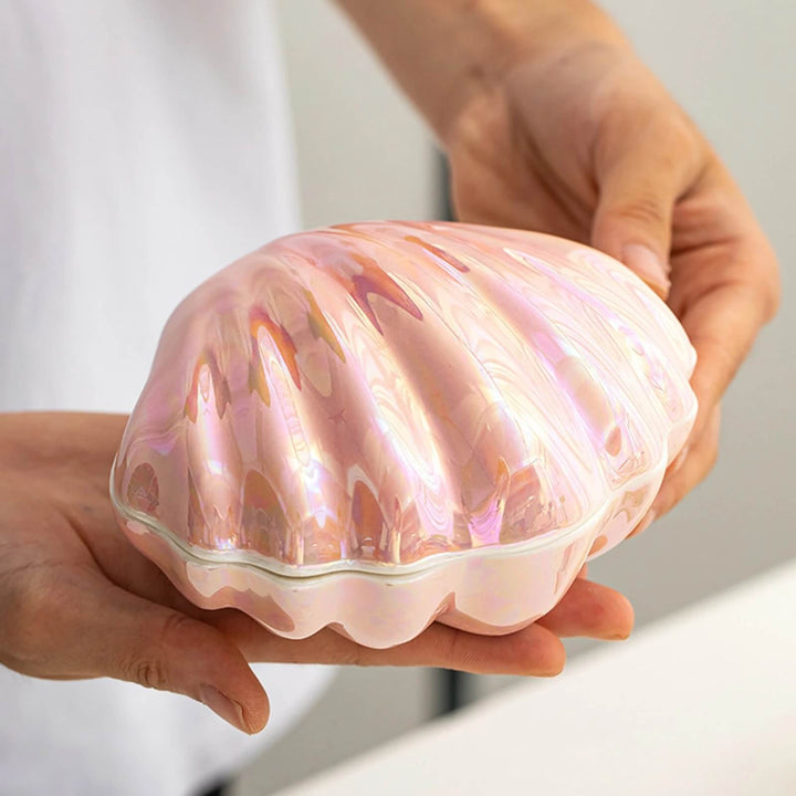 BowLift | Clam Shell Ceramic Jewelry Storage