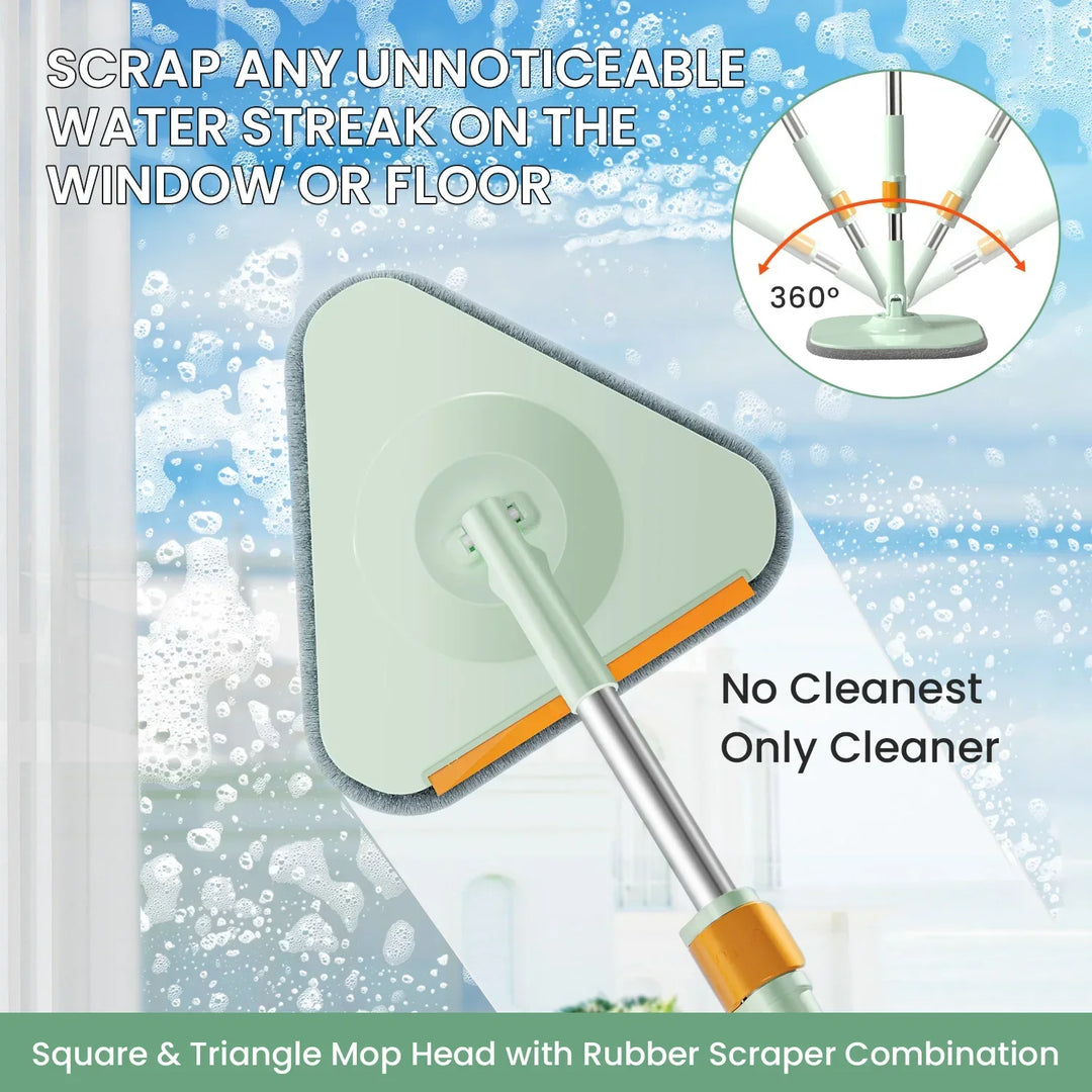 BowLift | Self-Rotating Flat Mop with Bucket - SpinMop