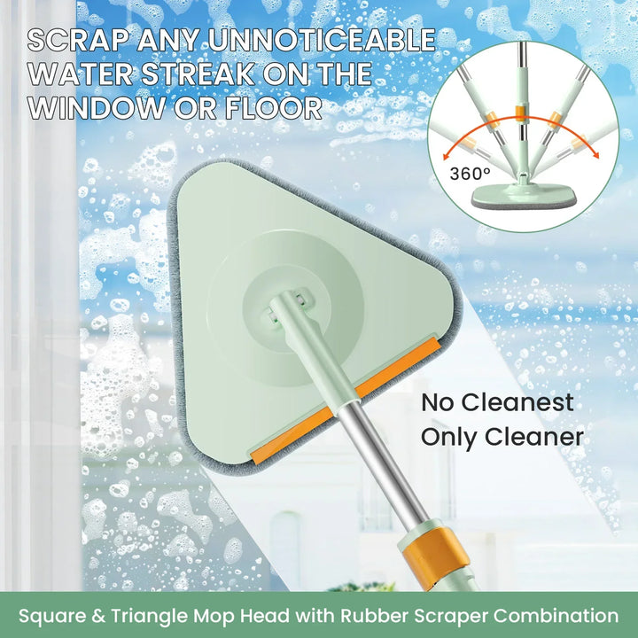 BowLift | Self-Rotating Flat Mop with Bucket - SpinMop