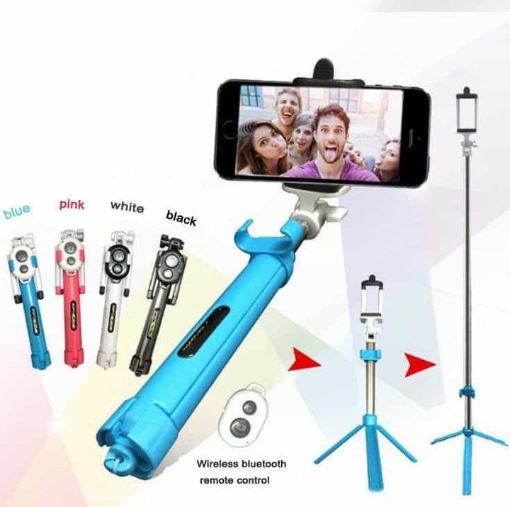 Selfie Stick with Tripod and Bluetooth | Bowlift