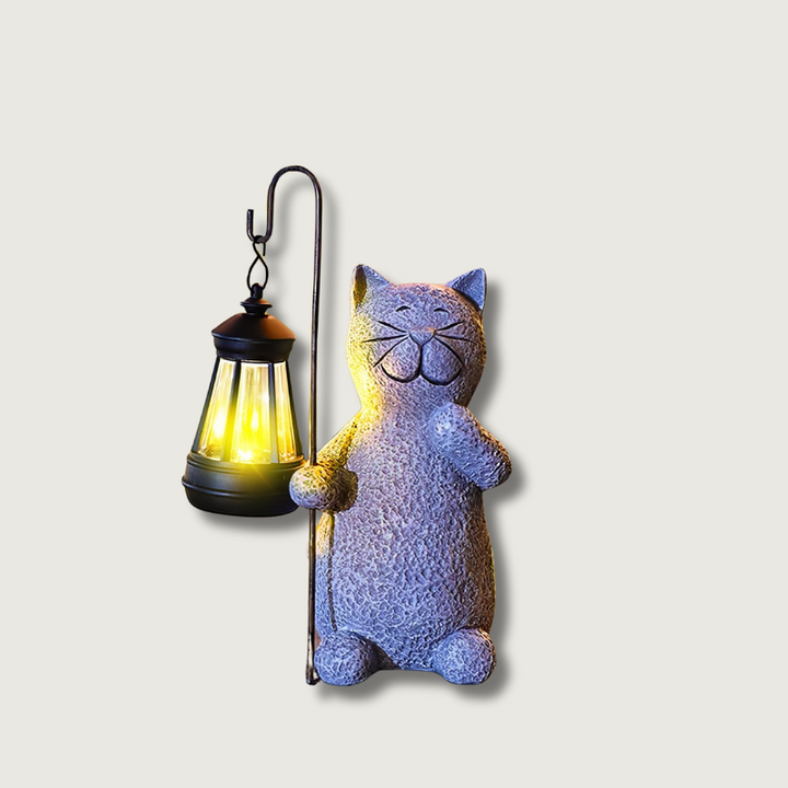 BowLift | GlowPaw - Golden Cat with Soft Glow