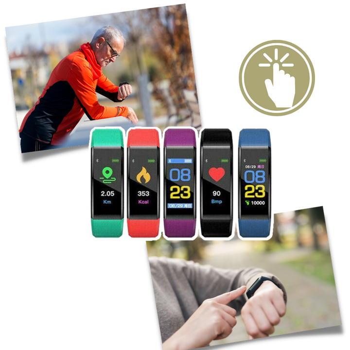 Senior Smartwatch with Heart Rate & Blood Pressure Monitoring | Bowlift