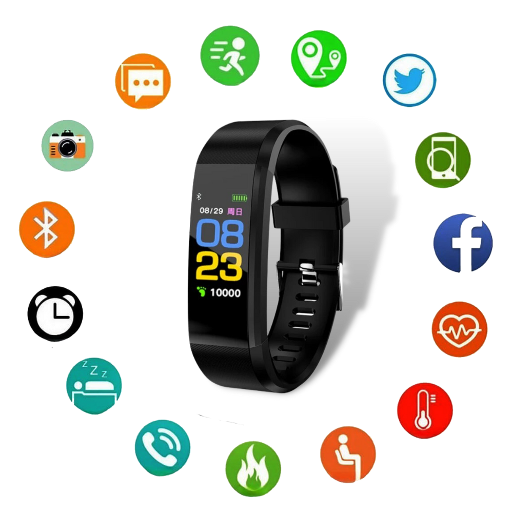 BowLift | VitaWatch | Senior Smartwatch with Health Monitor and Large LED Screen