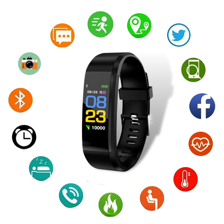 VitaWatch | Senior Smartwatch with Health Monitor and Large LED Screen | Bowlift