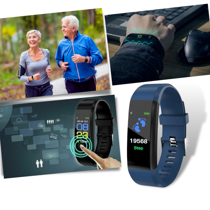 BowLift | VitaWatch | Senior Smartwatch with Health Monitor and Large LED Screen