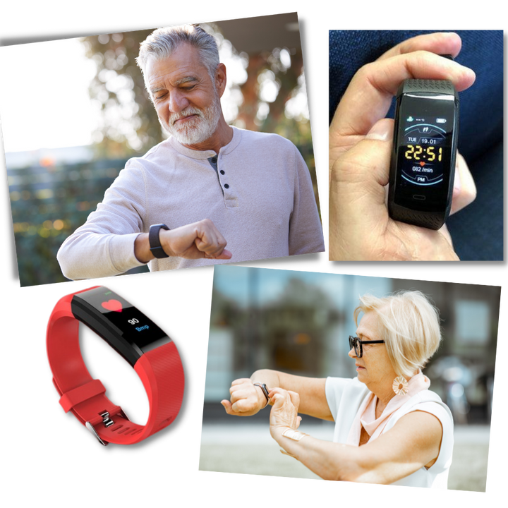 Senior Smartwatch with Heart Rate & Blood Pressure Monitoring | Bowlift