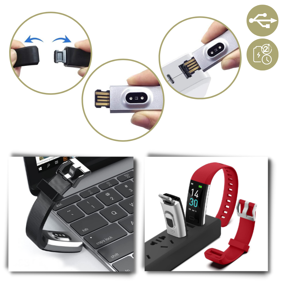 VitaWatch | Senior Smartwatch with Health Monitor and Large LED Screen | Bowlift