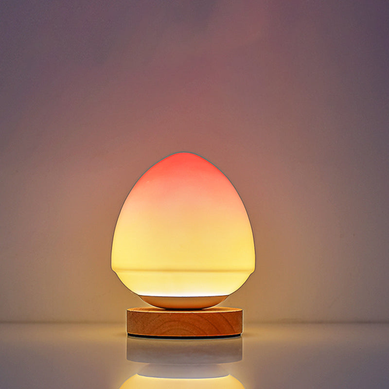 BowLift | Peach Glass Table Lamp