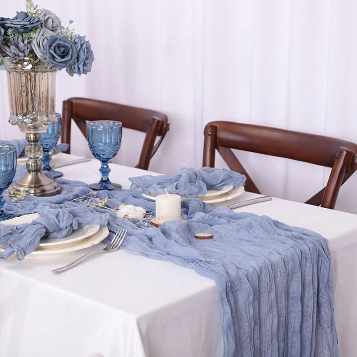 Set of 50 Gauze Cheesecloth Napkin Dinner Cloth Napkins Wrinkled Cloth | Bowlift