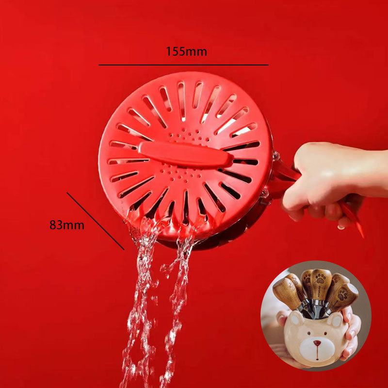 BowLift | Foldable Quick-Drain Basket with Rotating Lid