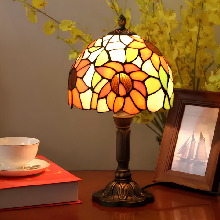 BowLift | Antique Stained Glass Lamp