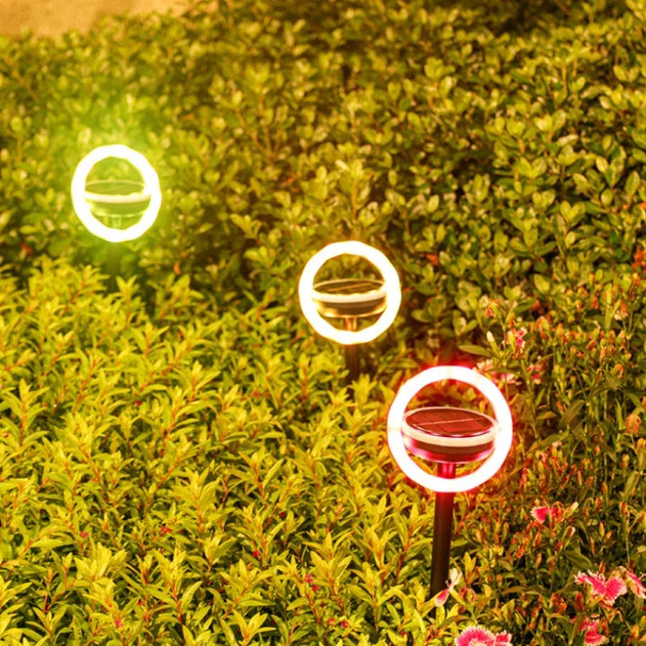 BowLift | Solar Garden Lights with Color Change – LED Ground Spots for Outdoors and Garden