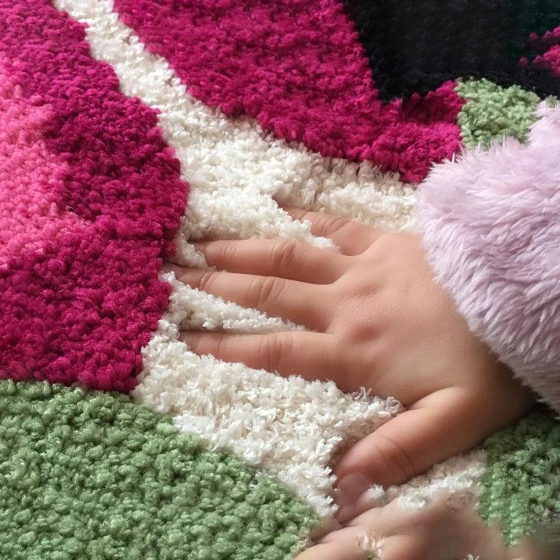 BowLift | BowLift Cherry tufted bath mat