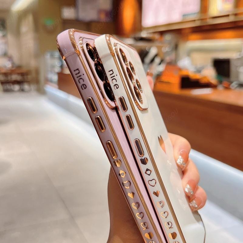 BowLift | Samsung phone cases | Luxurious, shock-resistant, plated square case