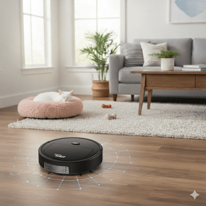 BowLift | SILENTDUST – Smart Robot Vacuum with Ultra-Quiet Cleaning & HEPA Filtration