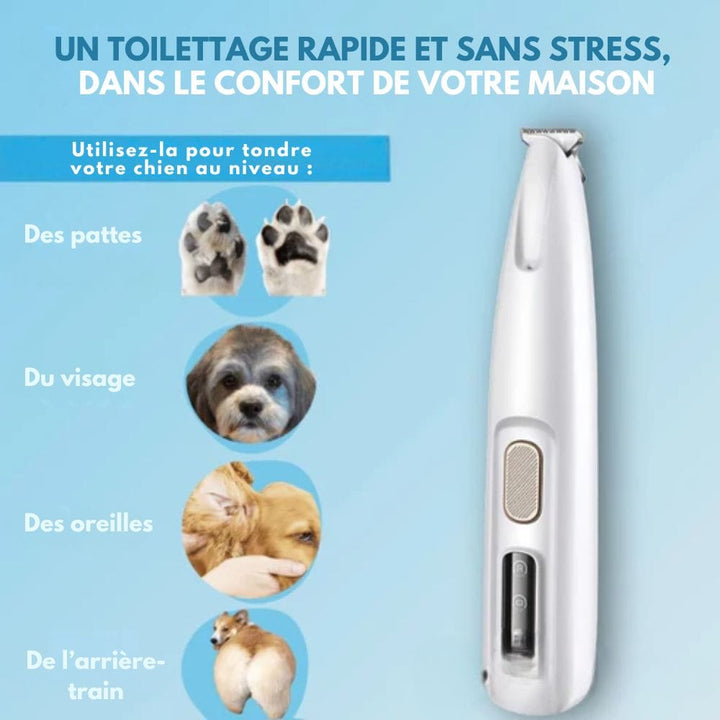 BowLift | WHISPERCLIP – Ultra-Quiet Pet Trimmer for Sensitive Grooming