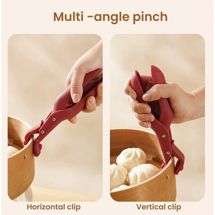 Silicone Anti-Scald Clip Heat Resistant Plate Bowl Lifter Pot Holder | Bowlift