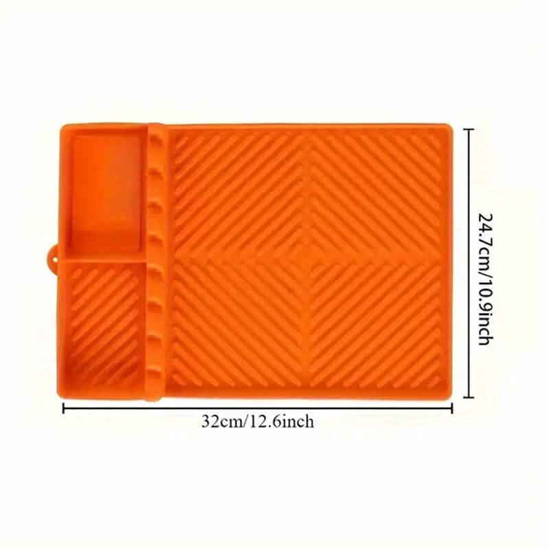 BowLift | Silicone Grill Mat with Side Shelf