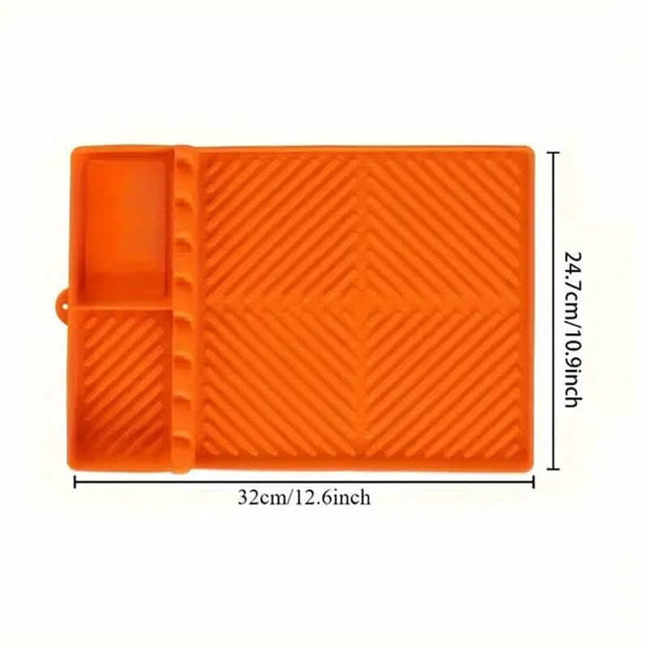 BowLift | Silicone Grill Mat with Side Shelf