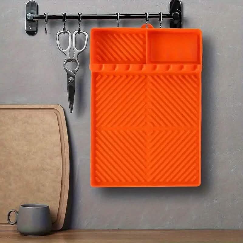 BowLift | Silicone Grill Mat with Side Shelf