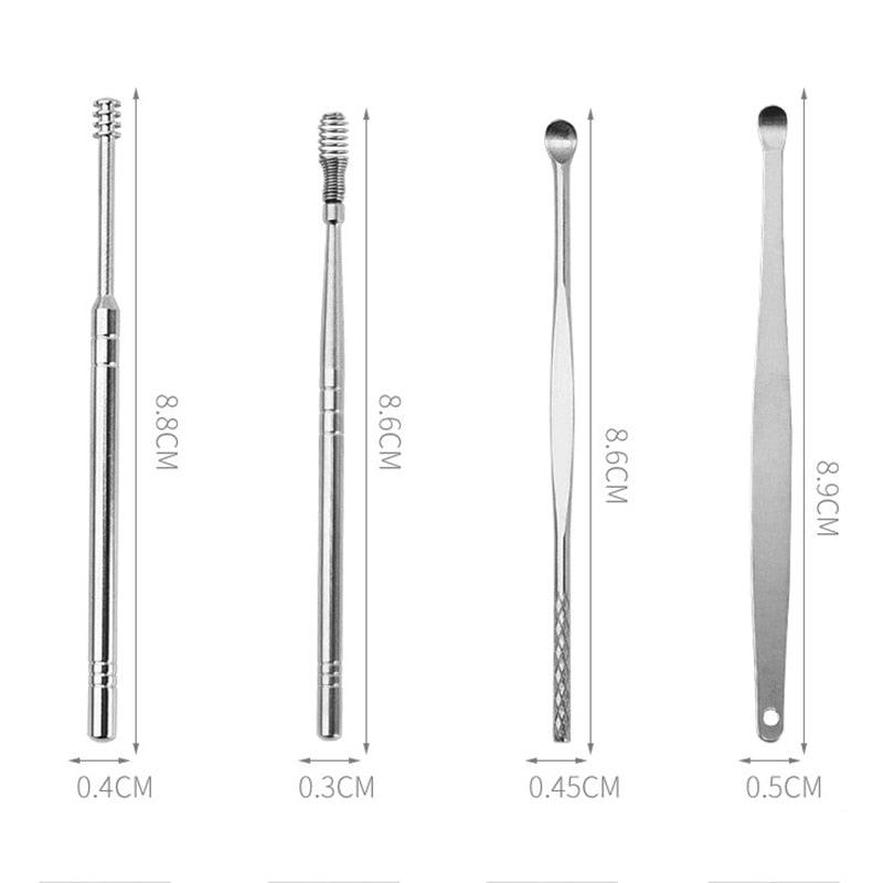 BowLift | Stainless Steel Ear Cleaner Set