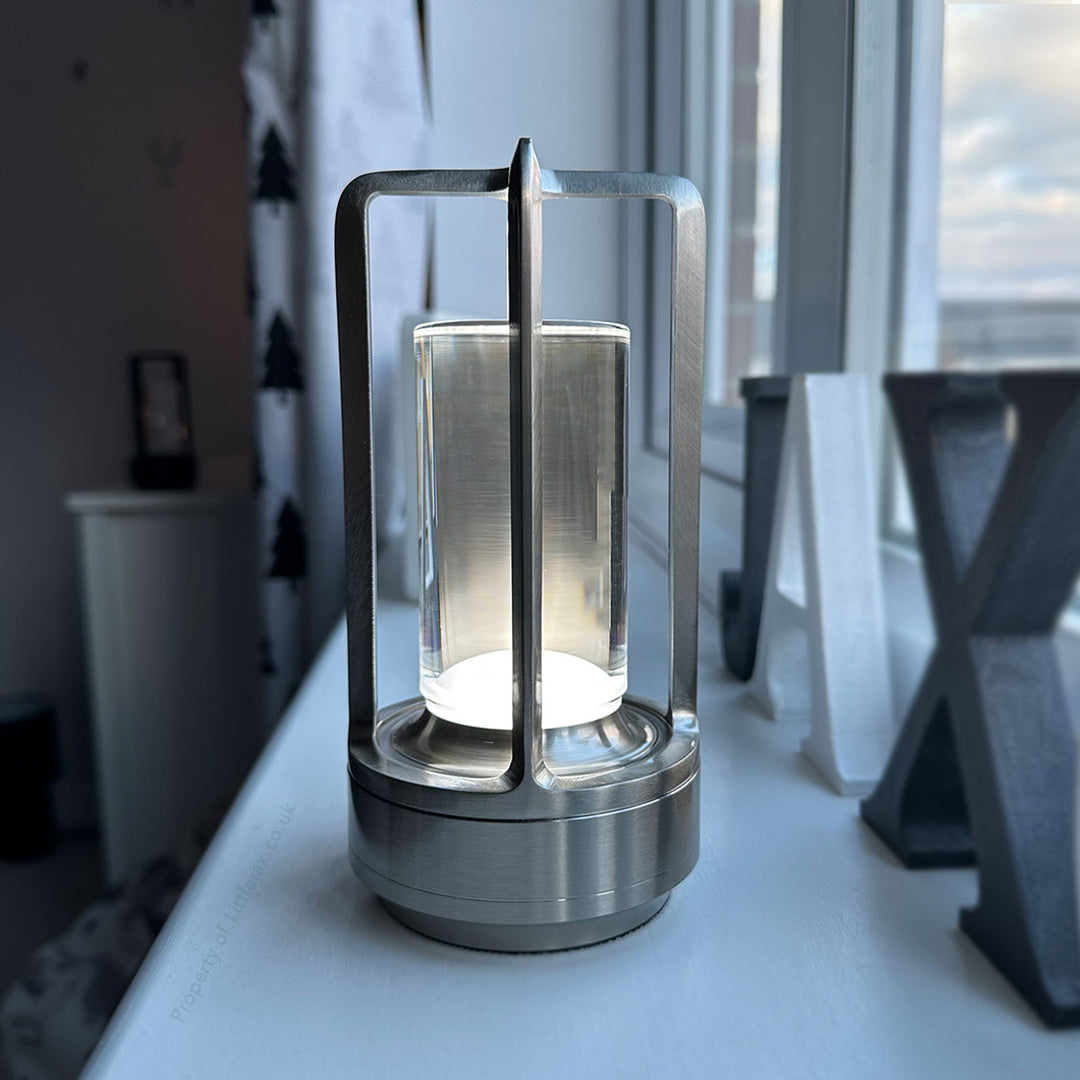 Wireless Vintage Lantern Table Lamp | Bowlift