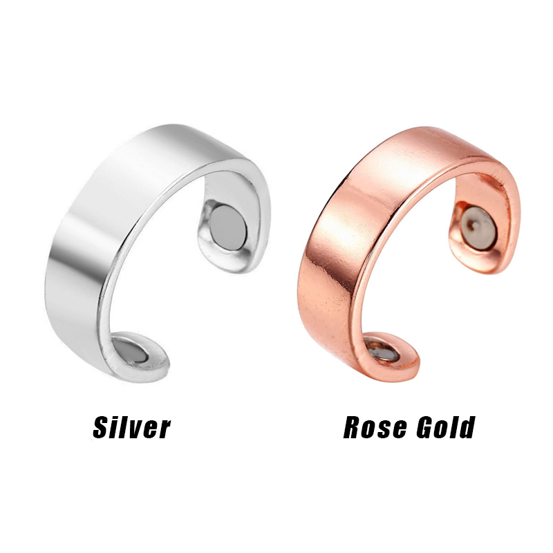Magnetic Therapy Ring | Adjustable Wellness Support | Multiple Colors