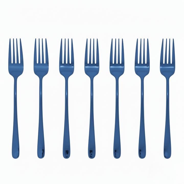 BowLift | Silvéra – Elegant Dining Fork, Durable Plated Stainless Steel Utensil
