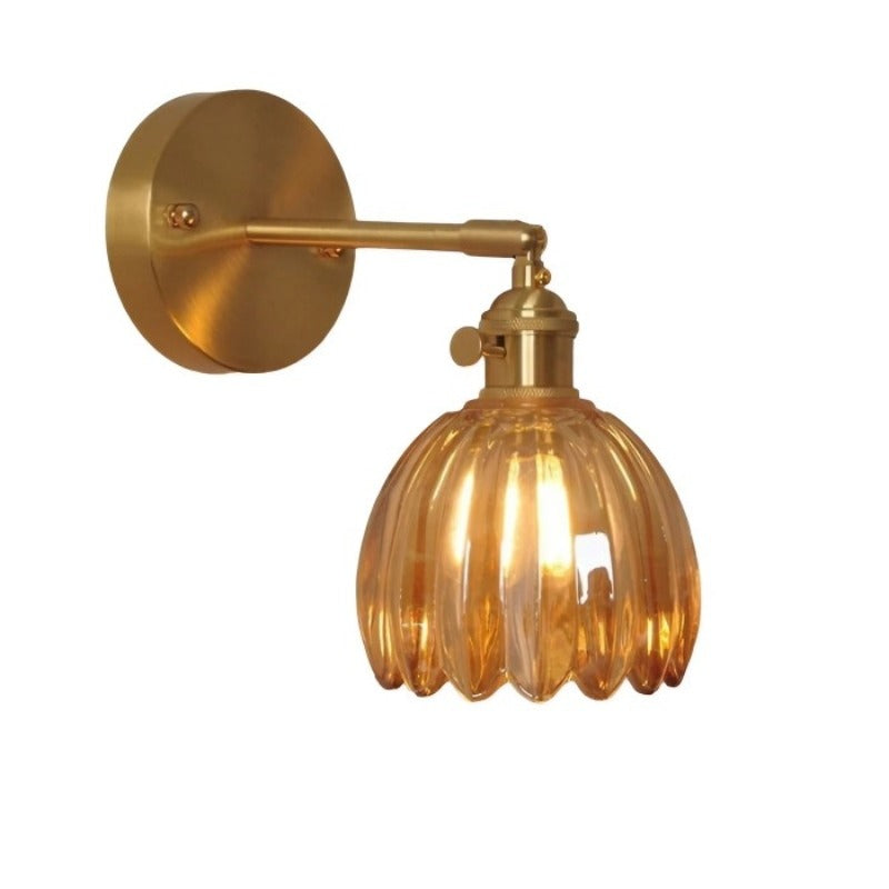 BowLift | Retro – Wall Light Glass Tulip Bud