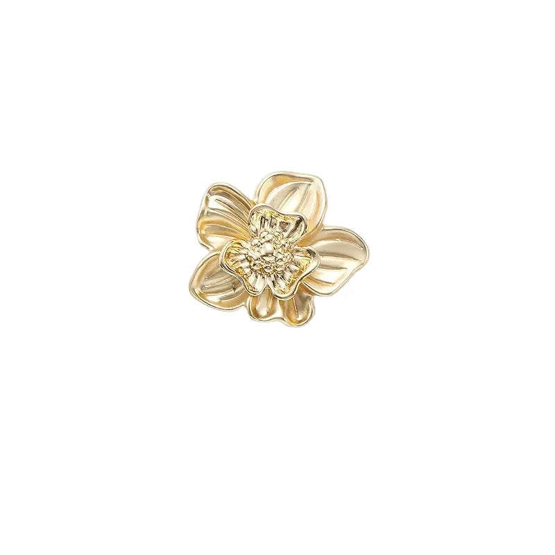 Single Hole Creative Petal Cabinet Knobs Furniture Handles Drawer Pull | Bowlift