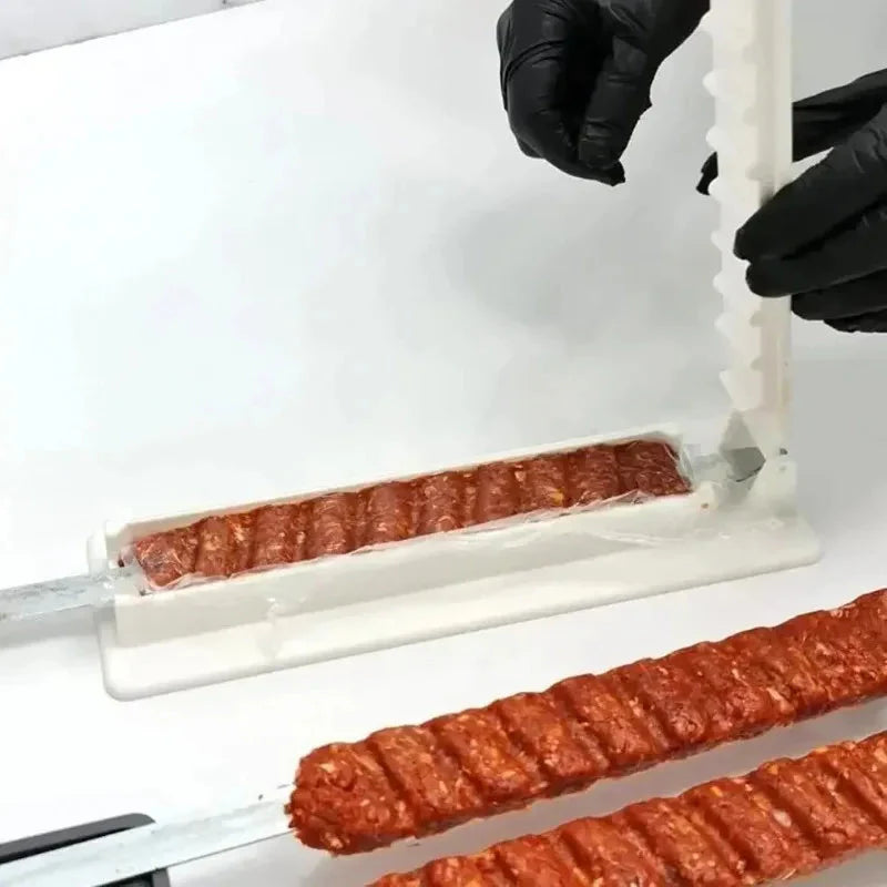 Single Row Kebab Maker BBQ Meat Skewer Machine Kebab Press Maker | Bowlift
