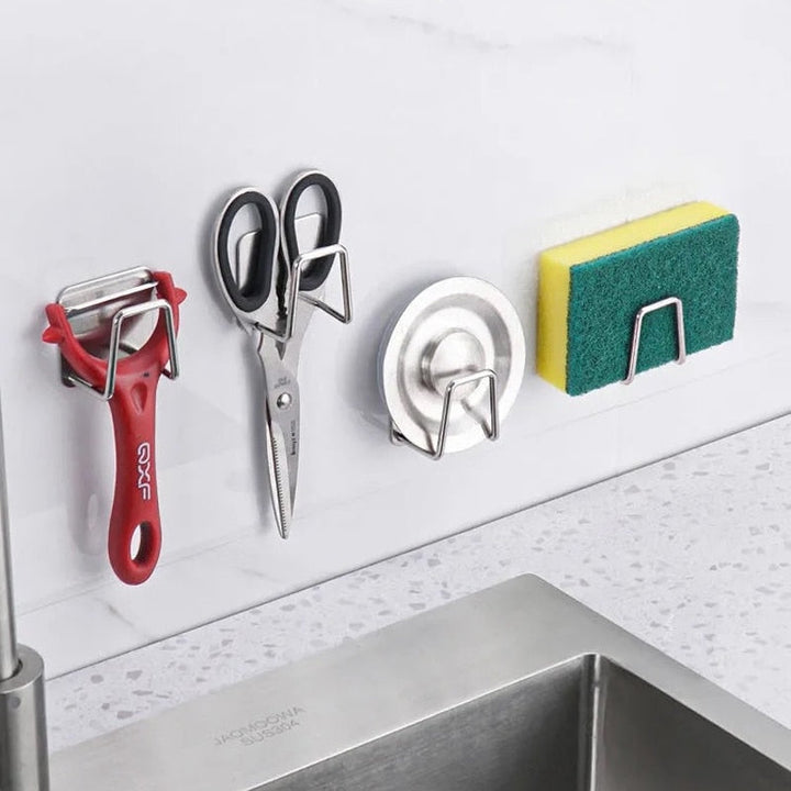 Sink Sponge Rack Drain Storage Shelf Stainless Steel Sponge Holder | Bowlift
