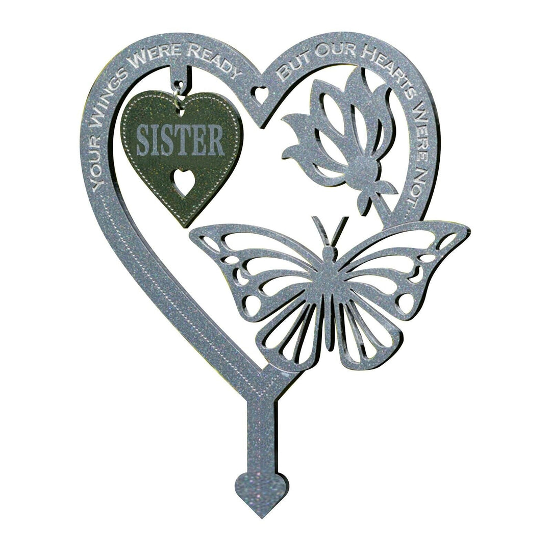 Memorial Gift Butterfly Ornament - Garden Memorial Plaque | Bowlift