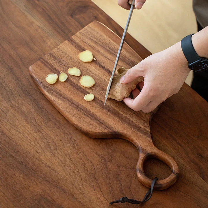 BowLift | Wooden Cutting Boards Made of Walnut Ideal for Slicing and Serving
