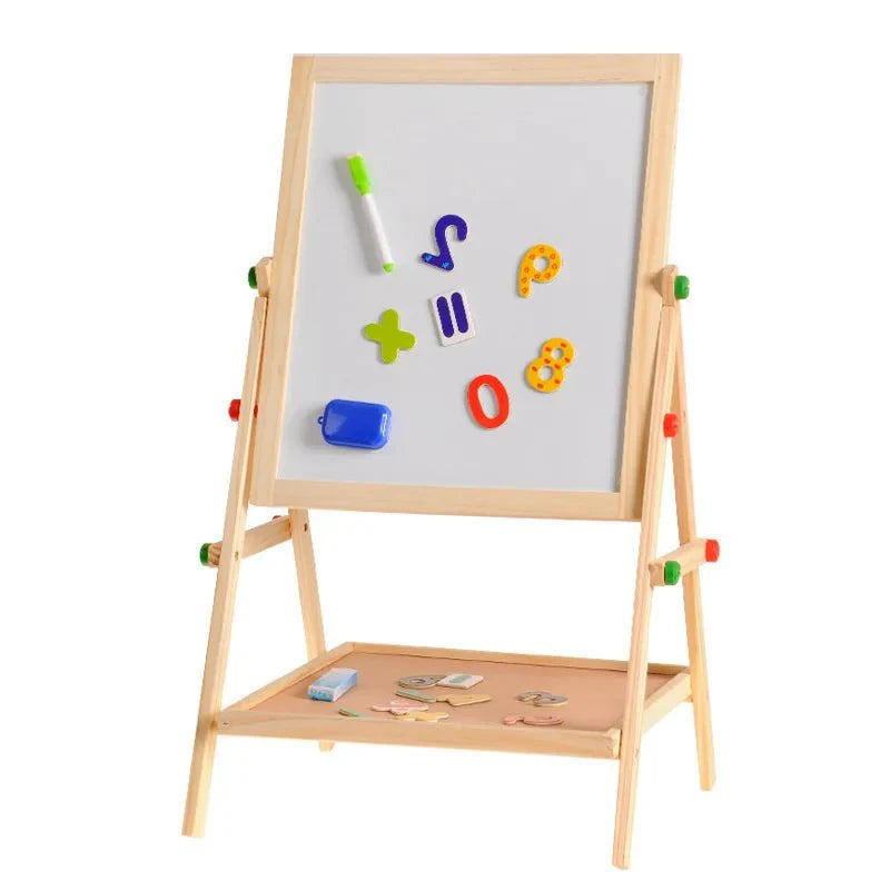 BowLift | Sketchstar Duo – 2-in-1 Adjustable Kids Easel – Chalkboard and Whiteboard for Creative Growth