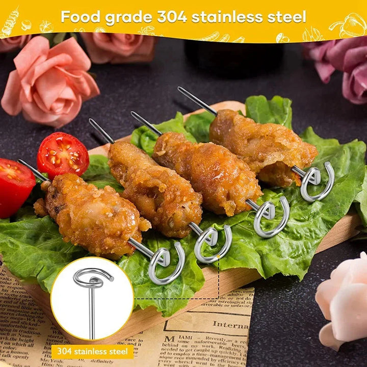 Skewer Stand Air Fryer Accessory Grill Dehydrator Rack BBQ Grill | Bowlift