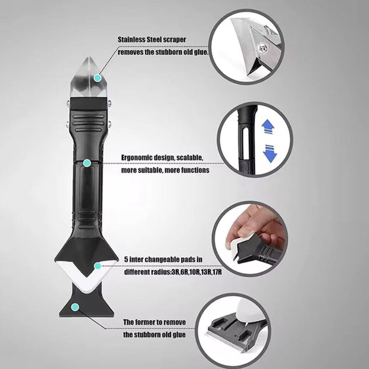 Fugefixser - Joint scraper and spatula | Bowlift