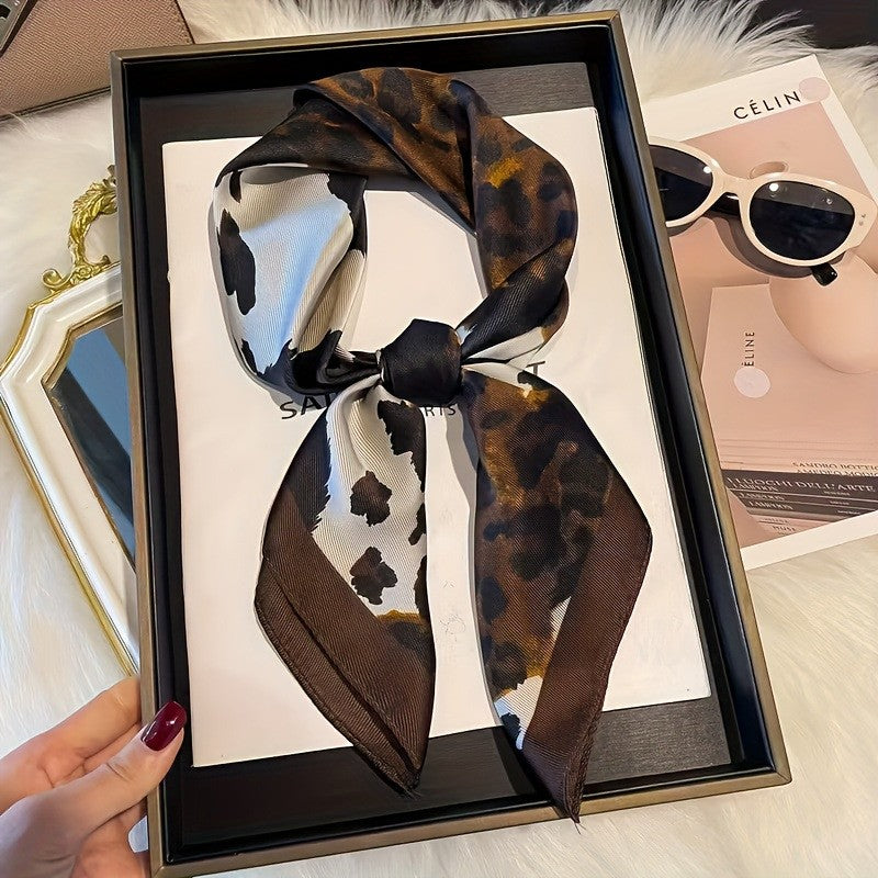 BowLift | Retro Korean Style Faux Silk Scarf