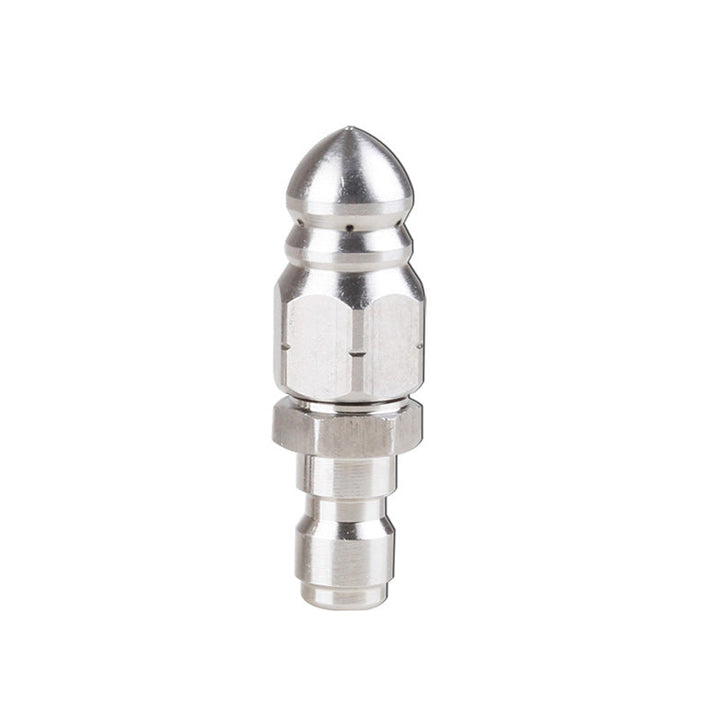 High pressure nozzle made of stainless steel for unclogging wastewater pipes | Bowlift