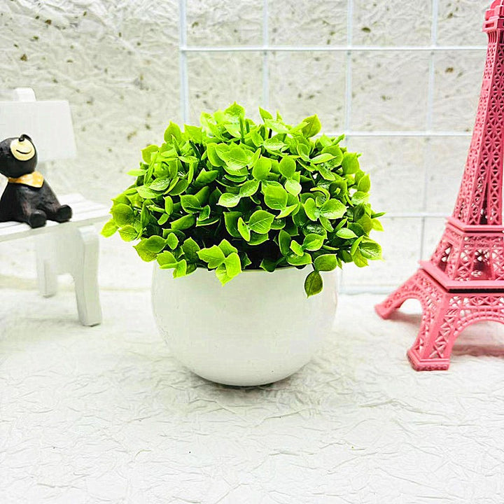 BowLift | Mini Half - Sphere Artificial Potted Plant