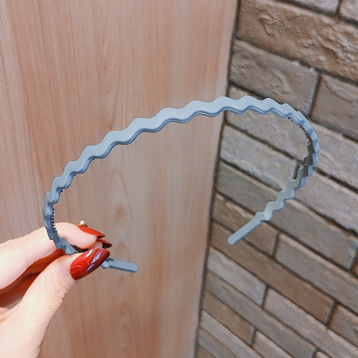 BowLift | Stylish Matte Face Wash Headband with Teeth for Anti-Slip