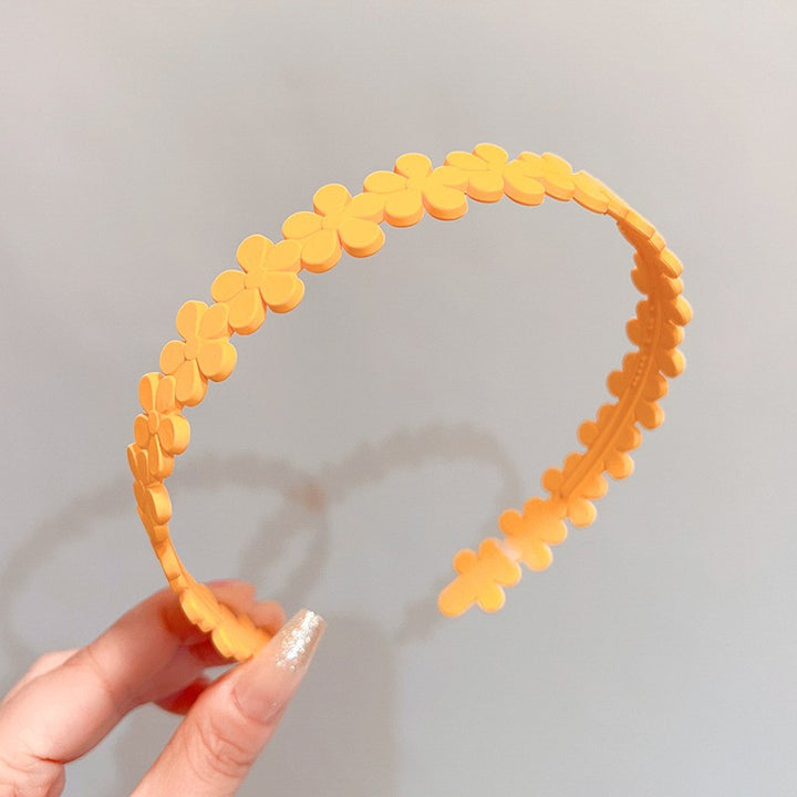 BowLift | Stylish Matte Face Wash Headband with Teeth for Anti-Slip